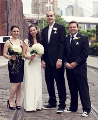 With the Officiants